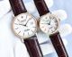 Replica Rolex Cellini Gold Dial Rose Gold Bezel Couple Leather Strap Watch (2)_th.jpg